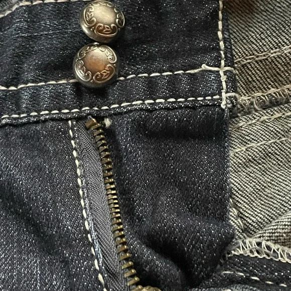 Maurice’s brand premiere jeans! BLINGY and cute! Size 13-14 regular - Picture 8 of 9